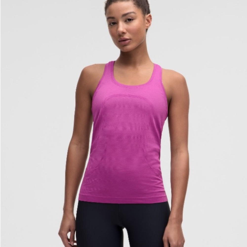 Lululemon swiftly tech tank top vivid plum